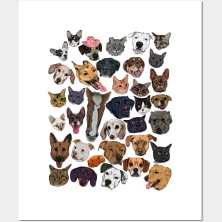 Pets! Pets! Pets! Posters and Art